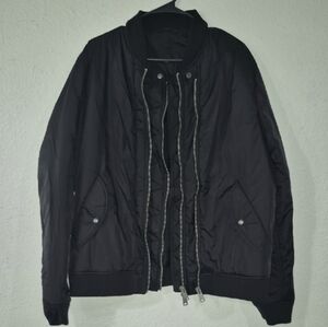 NWOT ALL SAINTS Black Bomber Jacket